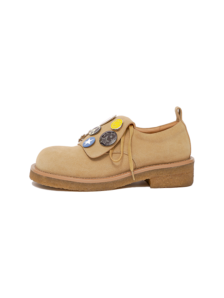 Badge Derby Shoes