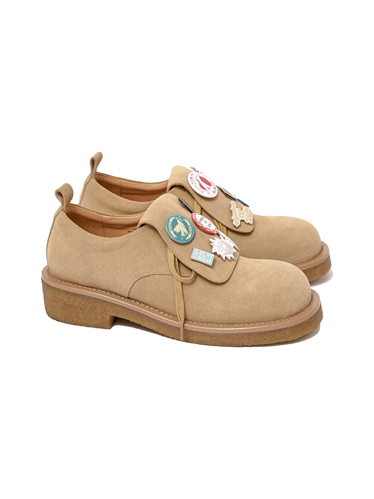 Badge Derby Shoes